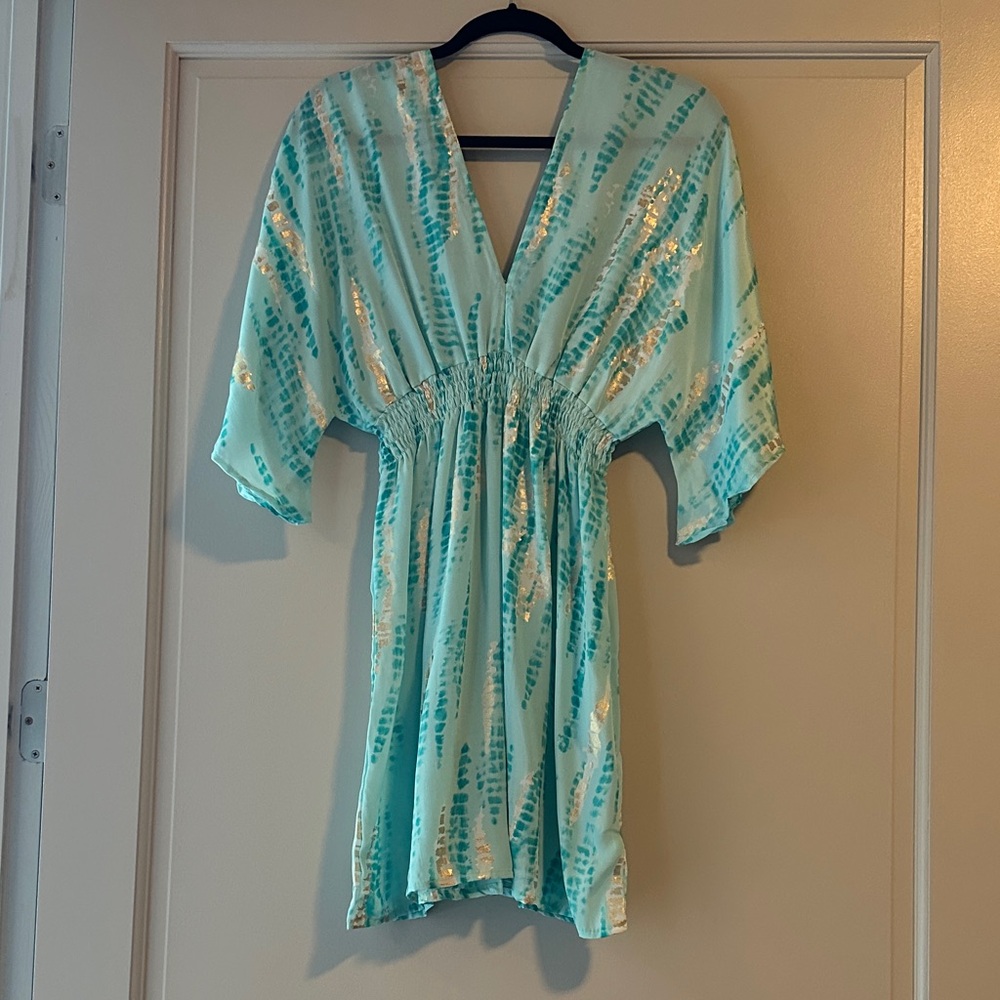 Elegant Teal Midi Dress